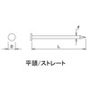 DAIDOHANT 10186694 Copper Nails, Flat Head/Straight, Nominal Diameter: 0.1 inches