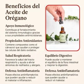 Aceite De Orégano, Ore, 30 Mls Gotero Individual Sabor Orégano                                                                                        