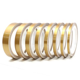 Finest Folia Decorative Strips for Car, Motorcycle, Boat, Model Making, Choice of Colours, 10 Metres (Gold Shine, 3 mm Width)