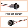 leechio Car Turn Signal Lights Harness Pigtail Socket, T10 T13