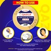 Qazila Hair patch tape|Wig tape|Double sided|Cloth tape|Waterproof|20 meters|Yellow