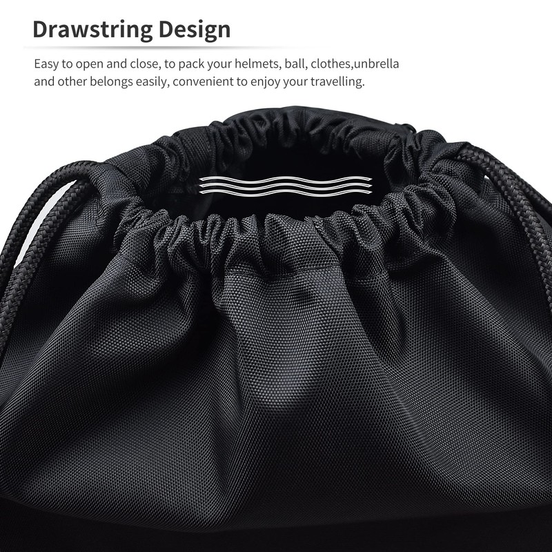 ELCYCO Motorcycle Helmet Backpack Bag With Large Cargo Net,Lightweight Storage