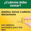 Pastillas de zinc de Nature Made, 0.001 onzas, 1277, 100,