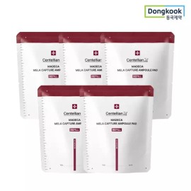 Centellian24 마데카 멜라캡처앰플패드리필 60매 5개 피부기미케어 미백 주름개선 기능성 Madeca Melacapture Ampoule Pad Refill 60 Sheets 5 Packs Skin Spot Care Whitening Anti-Aging Functional