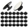 Hordion 30 Pcs Self Adhesive Cabinet Knobs, Self-Stick Dresser Handles
