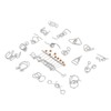 Metal Wire Puzzles Educational Logical Thinking Development Interlock Puzzles Set