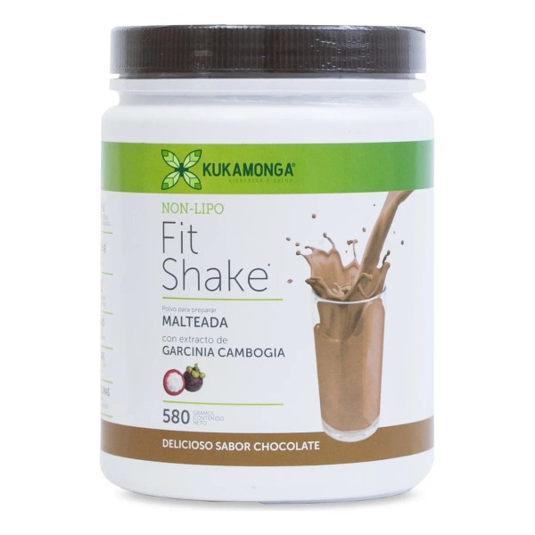 Non Lipo Fit Shake - 580g, Sabor Chocolate Malteada para
