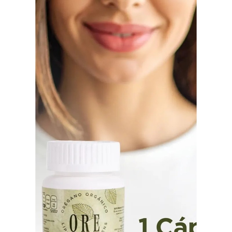 Aceite De Oregano Ore, 65 Capsulas Cu Kit 2 Frascos