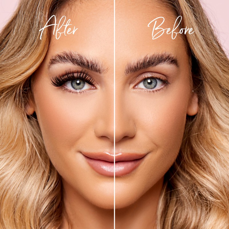 One V Salon, DIY Lash Clusters, 280 Pc, 40D-C Curl