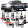 HUOKEDS for Chevy Colorado 2013-2022 Fog Lights Bulbs Combo, 6pcs