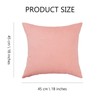 Betadistor Pink Cushion Covers 45x45cm Decorative - 2 PACK Throw