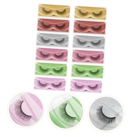 Healeved 12pairs Eyelashes Vivid Diy Lash Extension Kit for Teen Girls Style Makeup Set