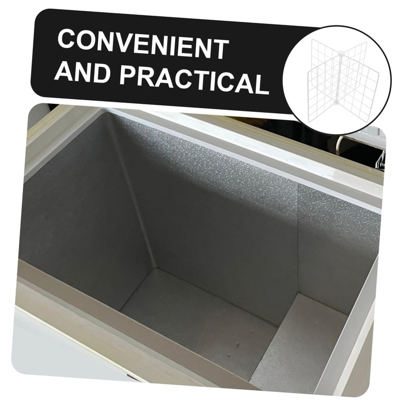 LABRIMP Iron Refrigerator Parts Fridge Wire Dividers Chest Freezer Separator