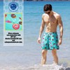 BRISIRA Mens Swim Trunks 5 Inch Compression Liner Beach Swim