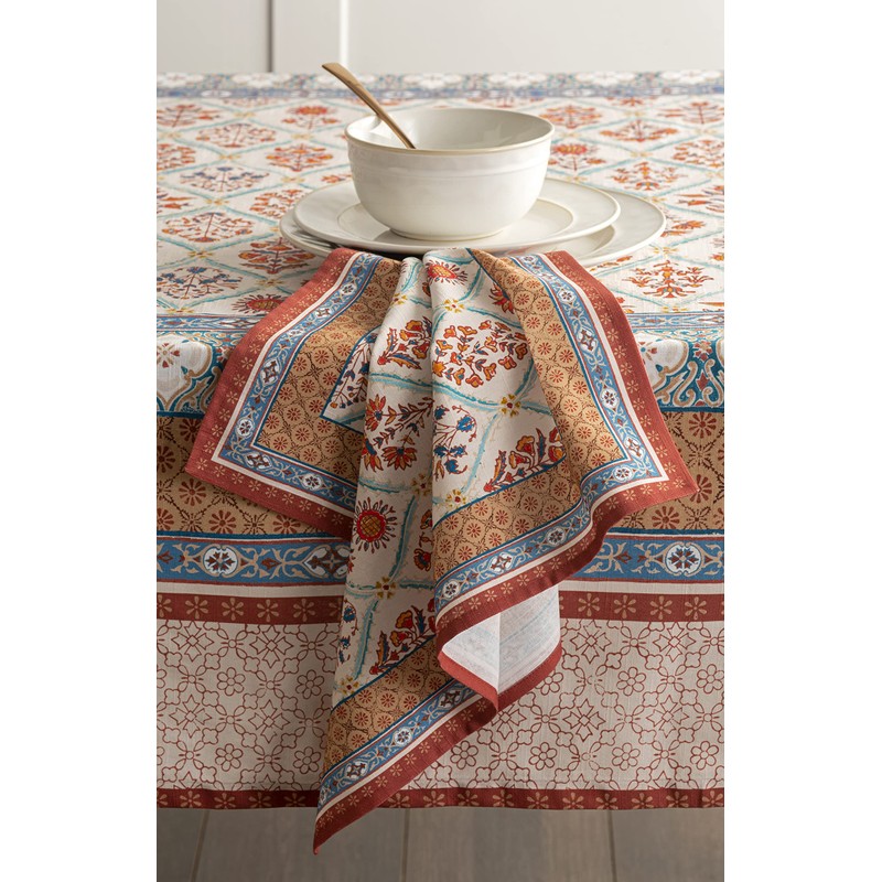 Maison d' Hermine Romane 100% Cotton Kitchen Cloth Napkins Soft
