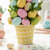Glitzhome Easter Eggs Table Tree Decor for Spring Easter Party
