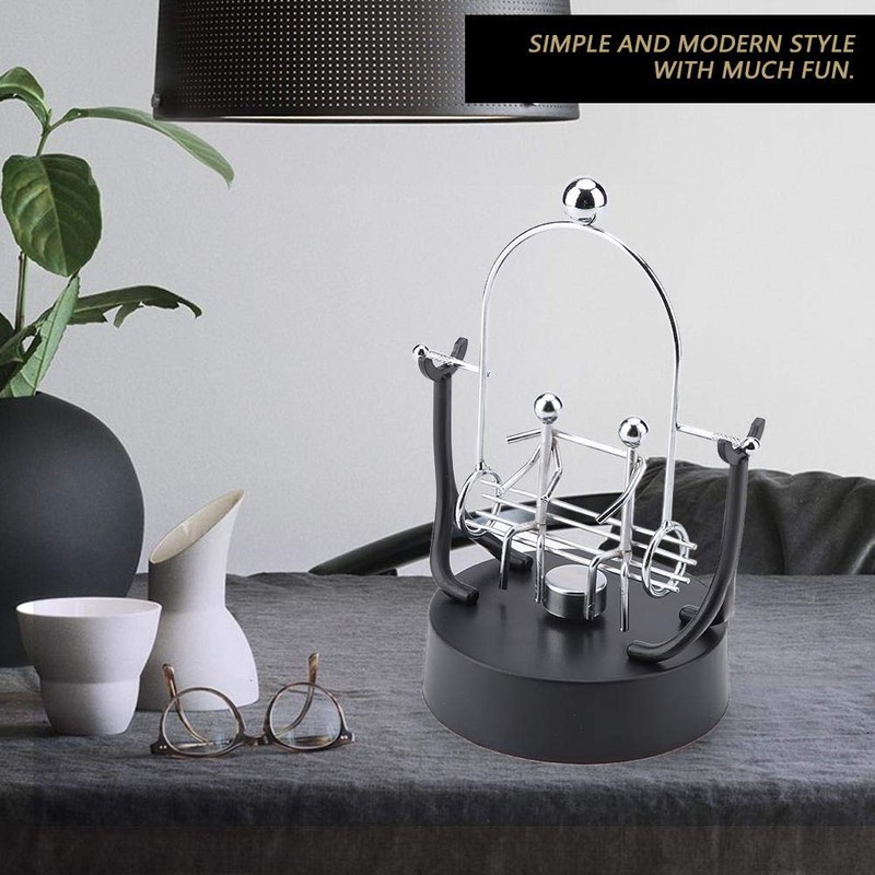 Kinetic Toy Electronic Swing Wiggle Device Perpetual Motion Swinging Art