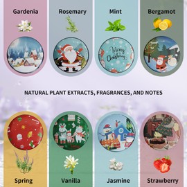 Velas de Aromaterapia Juegos de Regalos de Velas Perfumadas para Mujeres, 2,5 onzas Velas Perfumadas Relajadas, Regalos de Navidad para las madres de las Mejores Amigas de las Mujeres