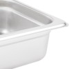 Inserto Contenedor Acero Inoxidable Sexto de 2.5 Pulgadas de Profundidad