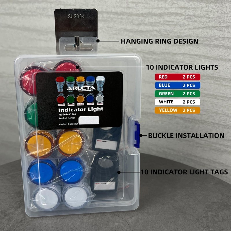 NARANG AUTOMATION LED Indicator Light 120V | Power Indicator Light