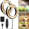 Mosthink 6.3" Ceiling Grow Lights for Indoor Plants, 144 LEDs