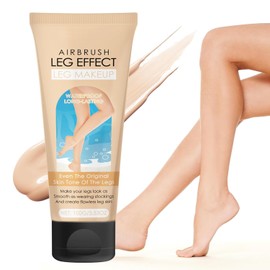 Leg Makeup Waterproof No Transfer, Leg Vein Cover up Makeup for Varicose Veins Waterproof Black Skin, Body Scar Cover up for Tattoo Concealer (Light Glow)