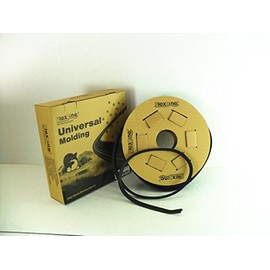 Flexline Windshield Auto Glass Universal Molding Flexible Trim Rubber 16mm 15FT UM1613BR