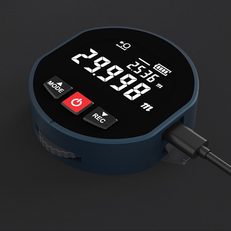 Distance Measure Infrared Distance Meter Digital Display Roller Measuring Tool