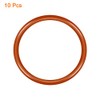 uxcell Silicone O-Ring, 34mm Outside Diameter, 29.2mm Inner Diameter, 2.4mm