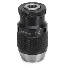 B10 Automatic Locking Drill Chuck Milling Machine Self Tighten Drill Chuck 0.5‑6mm