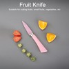 HEEPDD 6 Piece Kitchen Knife Set, Non Stick Coated Chef