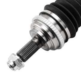 KAX Front Left Constant Velocity CV Axle Shaft Compatible with 2001-2005 Civic 1.7L(Trans:Manual), 66-4191 CV Axle Shaft Assembly 1PCS
