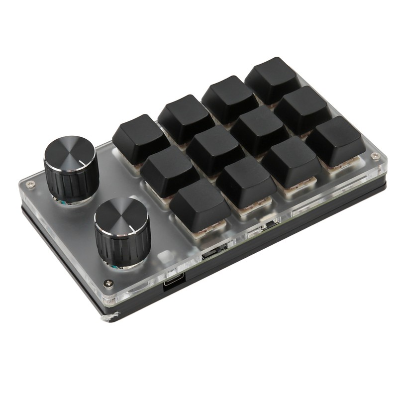 Mini Keypad Knob Design Red Switch Dual Mode Plug and