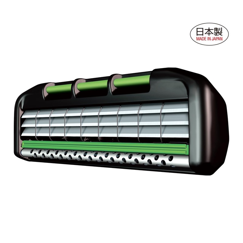 FEATHER F-System MR3neo Replacement Blades, 9 Pieces