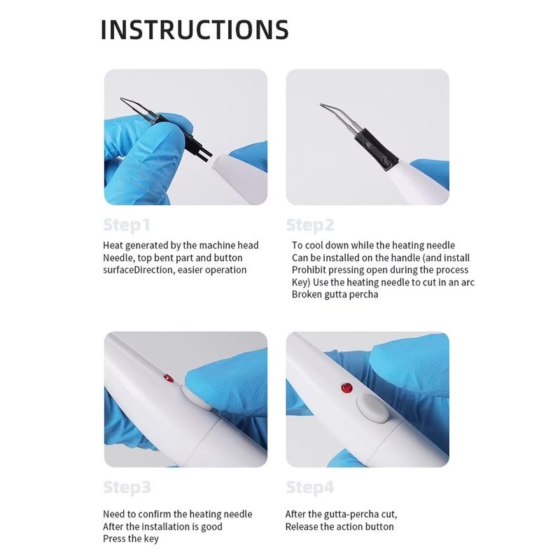 Lab Cordless Obturation of Endo Treatment Gutta Percha Cutter