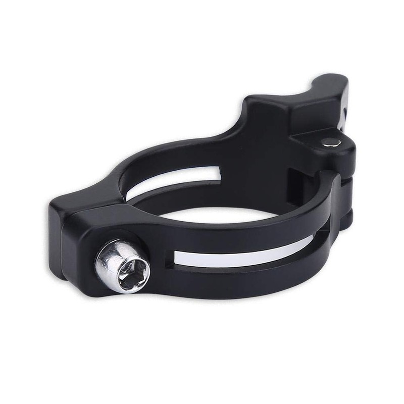 Alomejor Motorcycle Derailleur Clamp Rustproof Heavy Duty Adjustable 2 Sizes