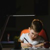 MAGIC LEAVES Desk Lamp, LED Dimmable Reading Light with Adjustable