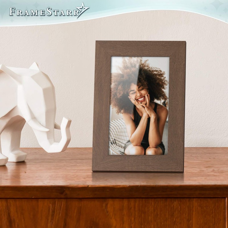 FrameStarr 4x6 Glass (Crystal Clear, 2 Pack), Picture Frame Replacement