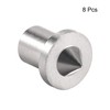 sourcing map 4mm Drill Center for Dowel and Tenon, Stainless