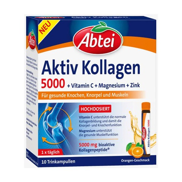 Abtei Aktiv Kollagen 5000 (10 Trinkampullen) 250 ml