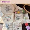 ZQmino Water Soluble Embroidery Patterns Stick and Stitch Embroidery Paper