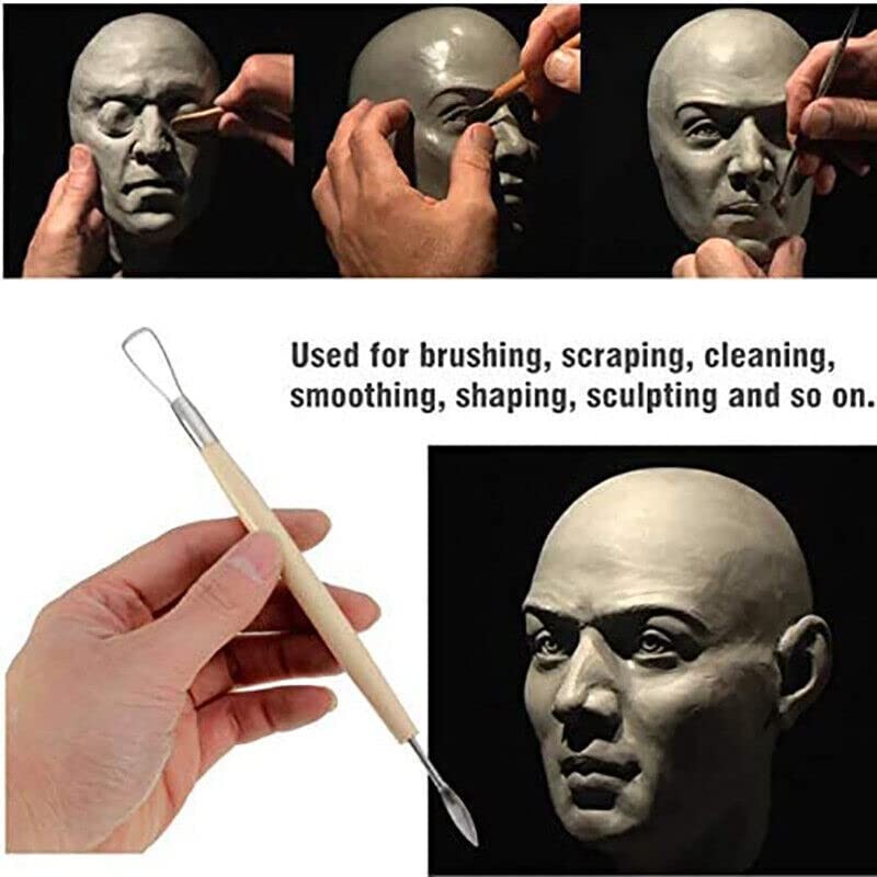 AIMALL 11x Carvers Clay Sculpting Carving Pottery Tools Polymer Modelling