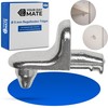 Shelf Brackets, Pack of 48, Angle Shelf Support with Double