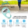 iGANK Simple Walking Pedometer Step Counter for men women kids