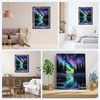 Paint by Numbers Adults Without Frame, Northern Lights Sky, Paint