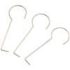 FMHXG 3PCS Kitchen Bathroom Floor Drain Hooks Stainless Steel Floor