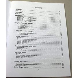 International Farmall D166 D-166 Diesel Engine Service Repair Shop Manual 340