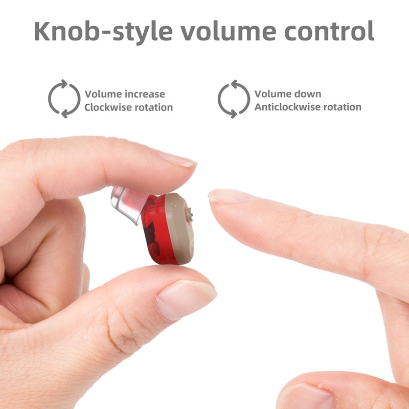 ZUFO Wireless Hearing Amplifier Rechargeable Adjustable Portable Hearing Amplifier Earbuds