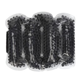 Gel Ice Pack Reusable Fast Joint Swelling Relief Hot Cold Compression Therapy Ice Pack Brace for Knees Waist Legs Black