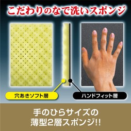 Prostaff P190 Car Wash Product, Car Wash Sponge, Coating Application Sponge, Nadespo 1